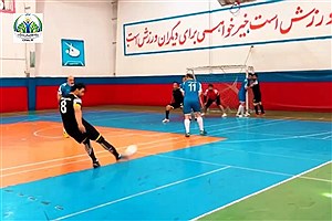 قهرمانی تیم فوتسال منطقه برق شهریار در رقابت‌های مناطق غرب استان تهران