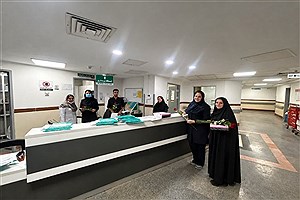 تجلیل از کادر درمان و پرستاران در نمایندگی‌های بنیاد آبشار عاطفه‌ها در استان تهران