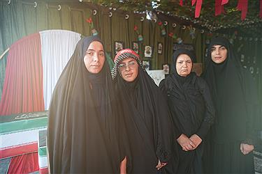تصویر رواق «کشور دوست»؛ قاب محبوب زائران اربعین در عمود ۷۹۴