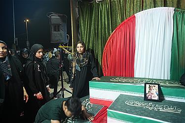 تصویر رواق «کشور دوست»؛ قاب محبوب زائران اربعین در عمود ۷۹۴