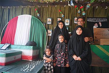 تصویر رواق «کشور دوست»؛ قاب محبوب زائران اربعین در عمود ۷۹۴
