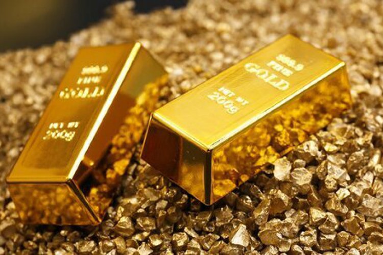 تصویر کاهش قیمت طلا در بازار جهانی