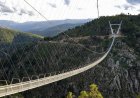 افتتاح طولانی‌ترین پل معلق عابر پیاده جهان در پرتغال