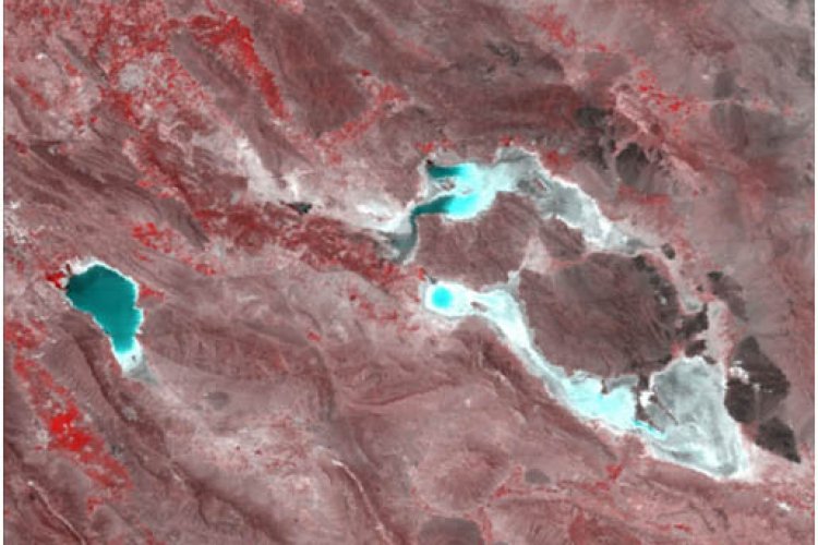تصویر داده‌های ماهواره‌ای از تغییر سطح آب ۱۰ تالاب و دریاچه کشور