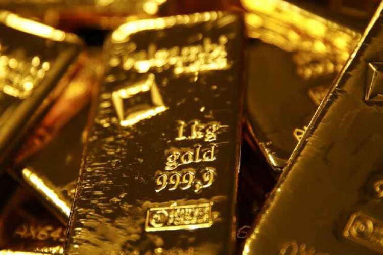 تصویر افت مجدد قیمت طلا در جهان
