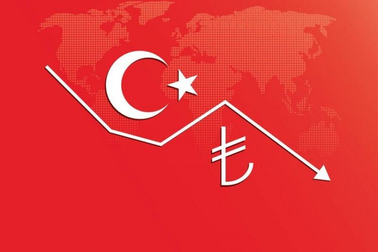 تصویر ارزش پول ترکیه در سراشیبی
