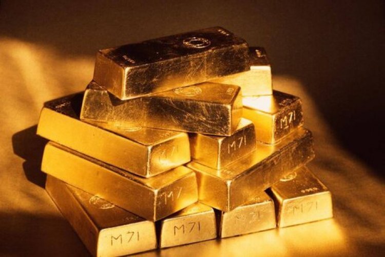 تصویر کاهش هفتگی قیمت طلا!