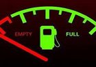 رانندگی با چراغ بنزین روشن