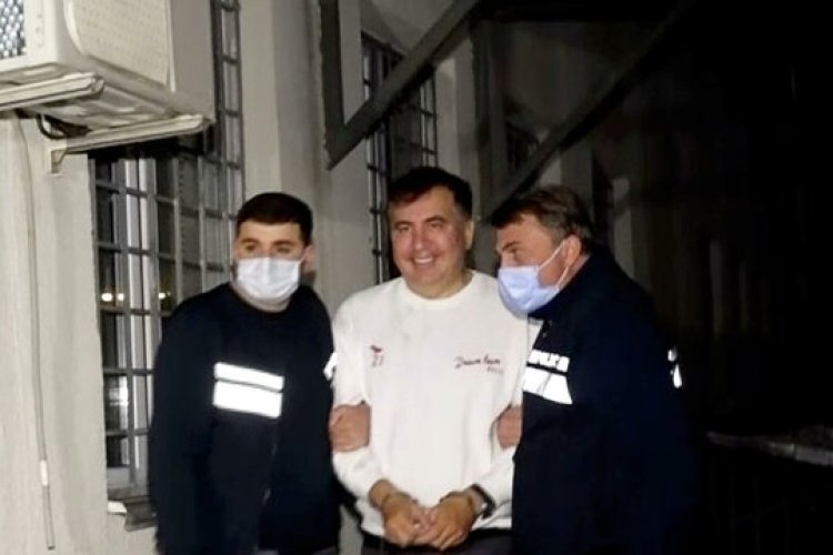 تصویر رئیس جمهوری سابق گرجستان دستگیر شد
