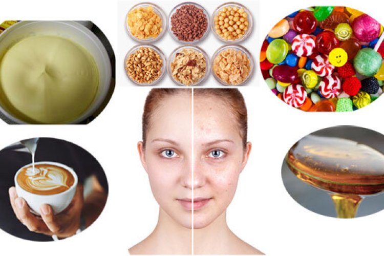 تصویر رشد سرعت پیری پوست با این 10 ماده غذایی