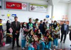 استقبال مردم و مسئولین استان فارس از مدال آوران و ورزشکاران نابینا و کم بینا مسابقات پاراآسیایی بحرین