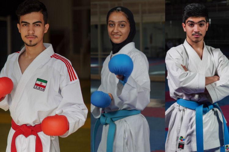 تصویر افتخار آفرینی کاراته کاهای فارسی در رقابت های قهرمانی آسیا