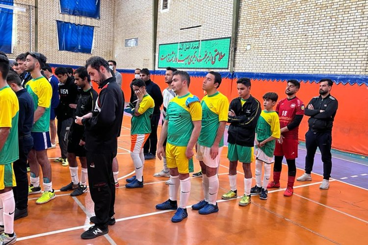 برگزاری مسابقات فوتبال پنج نفره قهرمانی نابینایان و کم بینایان جوانان کشور انتخابی تیم ملی در شیراز