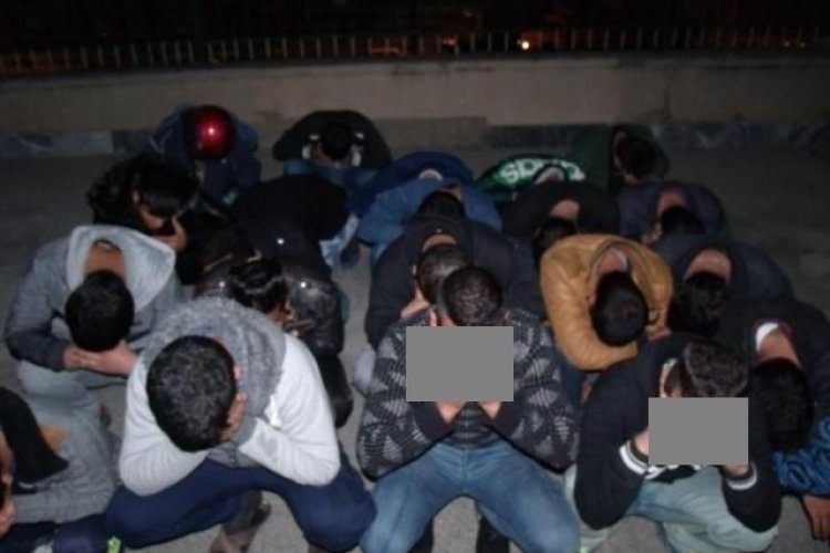 تصویر دستگيری 82 متهم تحت تعقیب در شیراز
