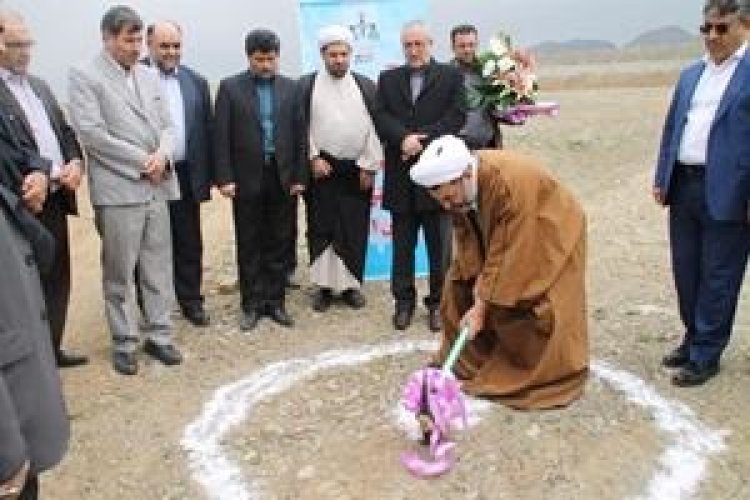 مراسم کلنگ زنی احداث ساختمان دادگستری در استان البرز