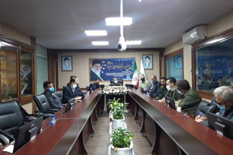 تصویر برگزاری جلسه کارگروه اطفای حریق در اداره کل حفاظت محیط زیست فارس