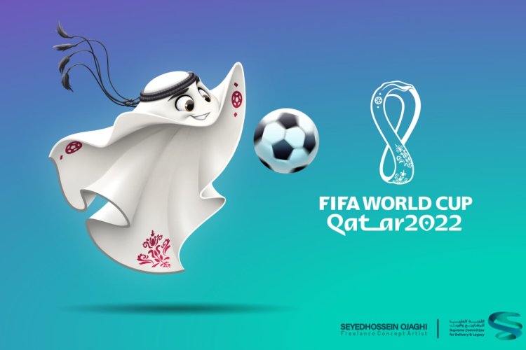 تصویر طراح نماد جام جهانی در دستان گرافیست ایرانی