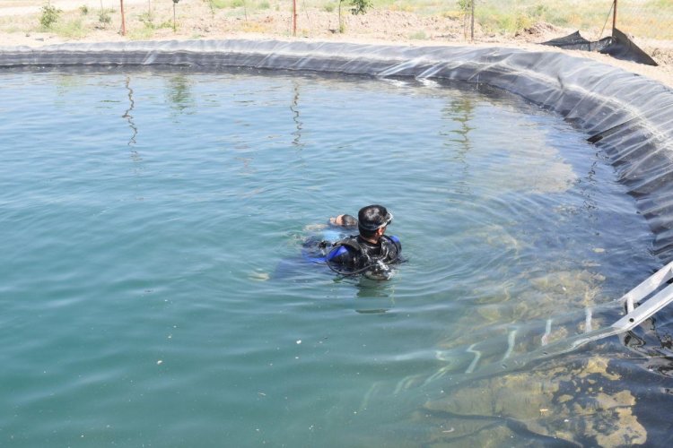 تصویر غرق شدن ۲ دختر ۱۴ ساله در استخر کشاورزی روستای نردین میامی