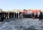 اجرای مانور اطفاء حریق در بیمارستان مهر