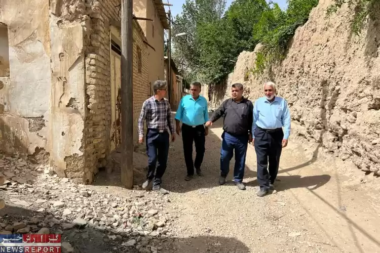 تصویر آغاز عملیات اجرایی توسعه روستایی در سه روستای شهرستان خفر با مشارکت بنیاد مسکن