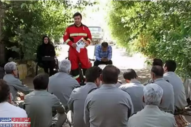 برگزاری دوره آموزشی اطفای حریق و راه‌های پیشگیری از آن​ برای محیط‌بانان نقاط حادثه خیز  استان فارس