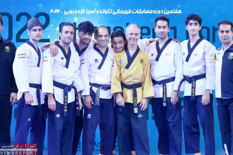 نایب قهرمانی تکواندو کار شیرازی در رقابت های پومسه قهرمانی آسیا