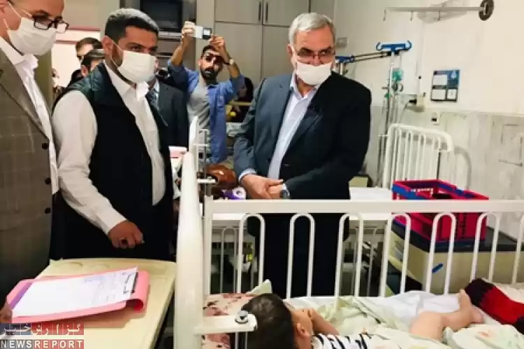 تصویر دستور وزیر بهداشت برای تکمیل سریع طرح گسترش بیمارستان «سینا» کامیاران