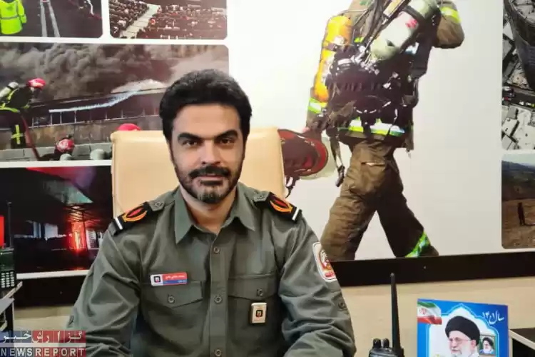 ارتقا درجه رئیس سازمان آتش نشانی و خدمات ایمنی شهرداری شیراز