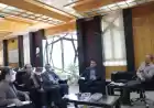 دیدار مدیر کل حفاظت محیط زیست فارس و هیات همراه با رئیس سازمان مدیریت و برنامه‌ریزی استان