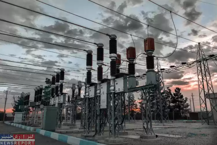 تصویر بهره برداری از 22 طرح کلان تامین و انتقال برق در فارس و جنوب کشور