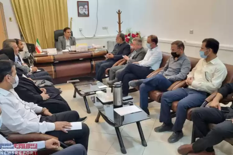 تصویر تشکیل جلسه کارگروه مدیریت پسماند در شهرستان مهر
