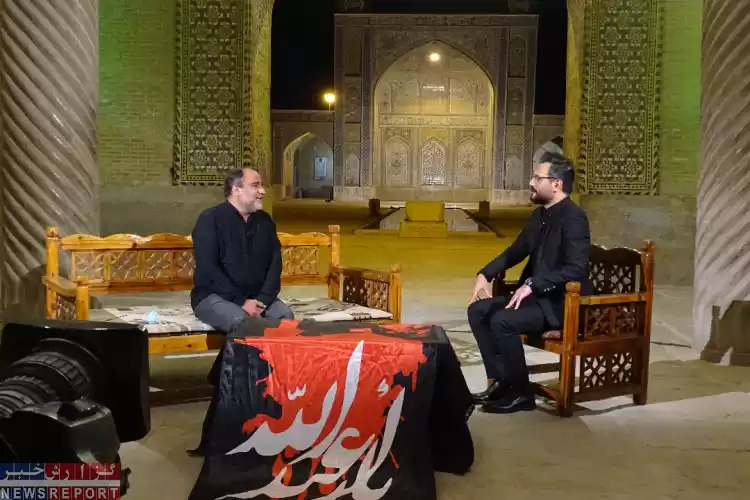 تصویر حسینیه برنامه‌های صداوسیمای فارس در اربعین حسینی