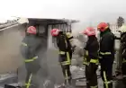 چهار شهروند از میان آتش و دود در ساختمان مسکونی نجات یافتند