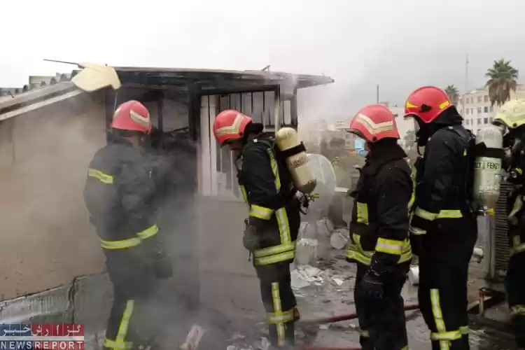 چهار شهروند از میان آتش و دود در ساختمان مسکونی نجات یافتند