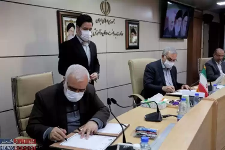 تصویر بیمارستان آیت الله کرمی اهواز از کمیته امداد امام خمینی به وزارت بهداشت واگذار شد