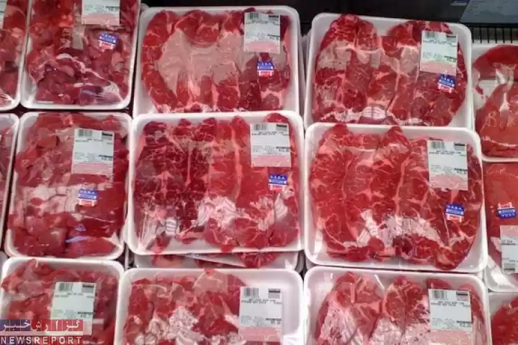 تصویر توزیع گوشت قرمز منجمد در فارس تا تنظيم بازار