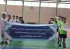 آغاز مسابقات قهرمانی فوتسال بسیج ناحیه محمد رسول الله(ص) شیراز