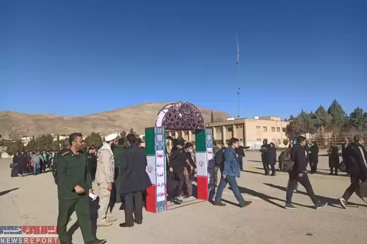 اعزام ۲۰۰ دانش آموز ناحیه دو شیراز به مناطق عملیاتی جنوب