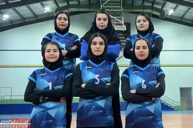 تصویر سه بازیکن از استان فارس به اردوی تیم ملی داژبال بانوان دعوت شدند