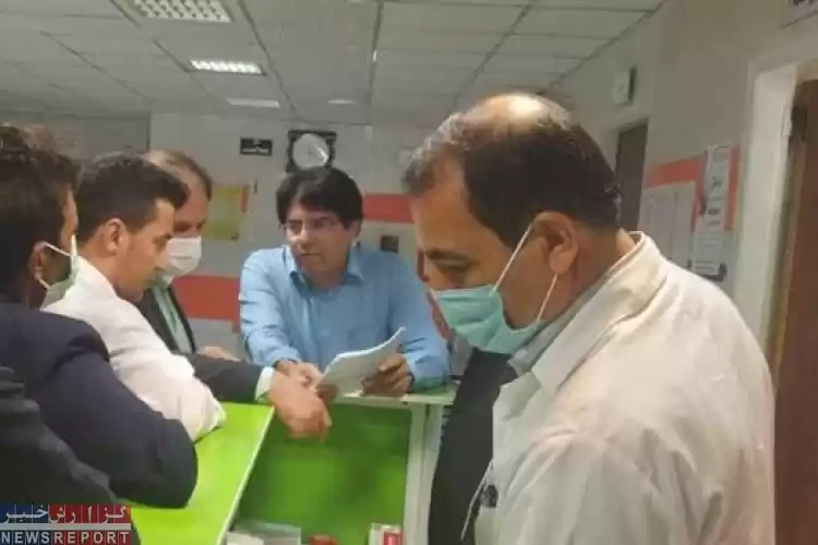 تصویر بررسی نحوه ارائه خدمات درمانی در ایام نوروز در بیمارستان حضرت ولی عصر (عج) نورآباد ممسنی