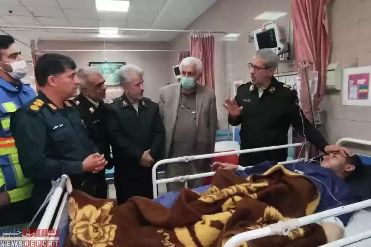رئیس بازرسی کل فراجا از همکار مجروح در شیراز عیادت کرد