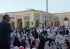 همایش ۱۰ هزار نفری دانش آموزان دختر روزه اولی و مادرانشان در شیراز  برگزار شد