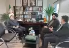 مدیر کل بنیاد مسکن استان فارس با نماینده ولی فقیه در بنیاد مسکن انقلاب اسلامی دیدار کرد