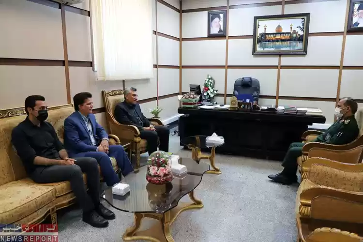 مدیرکل حفاظت محیط زیست استان با فرمانده سپاه فجر فارس دیدار کرد