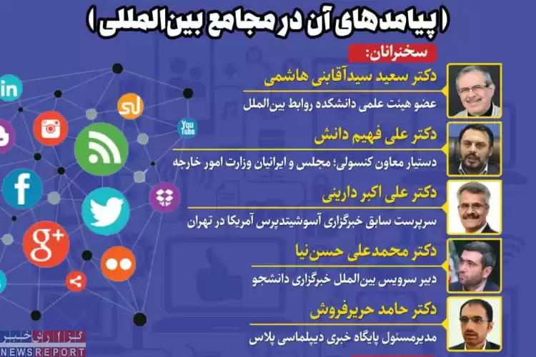 برگزاری نشست نقش شبکه‌های اجتماعی و رسانه‌ها در شکل‌گیری بحران‌های اجتماعی ایران ۱۴۰۱