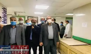 بازدید سرزده و شبانه وزیر بهداشت از یک مرکز درمانی در قم