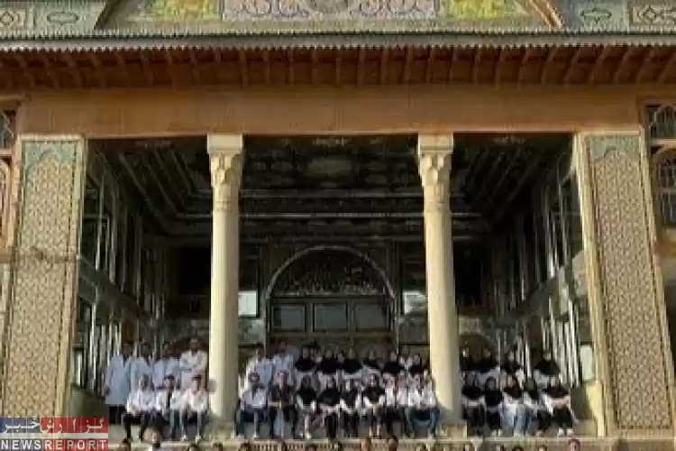 تصویر برگزاری آیین روپوش سفید دانشجویان داروسازی ورودی 13۹۷ دانشکده داروسازی شیراز