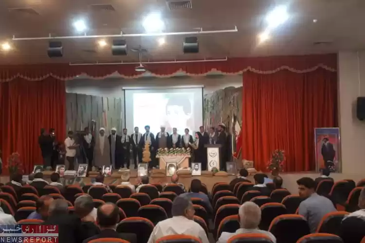 تصویر برگزاری اولین یادواره شهدای جهادگر شهرستان سپیدان