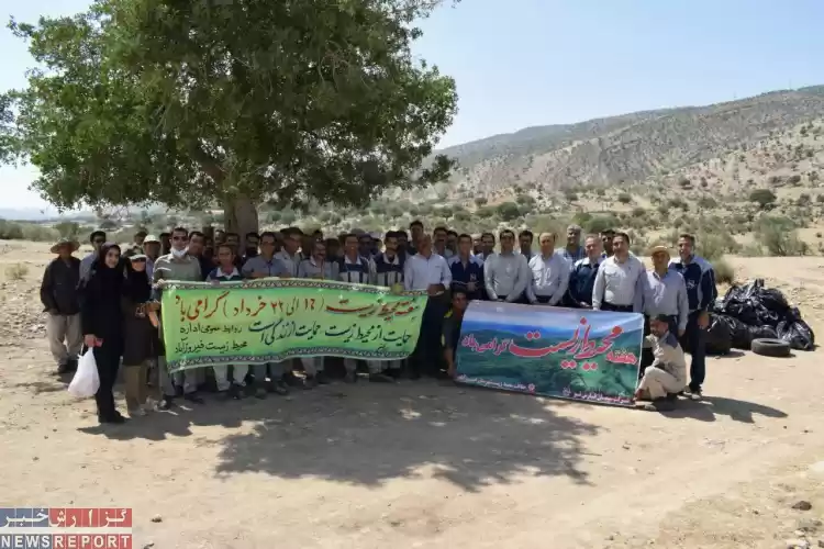 شهرستان فیروزآباد فعال و تلاشگر در عرصه اجرای برنامه های پاسداشت محیط زیست 